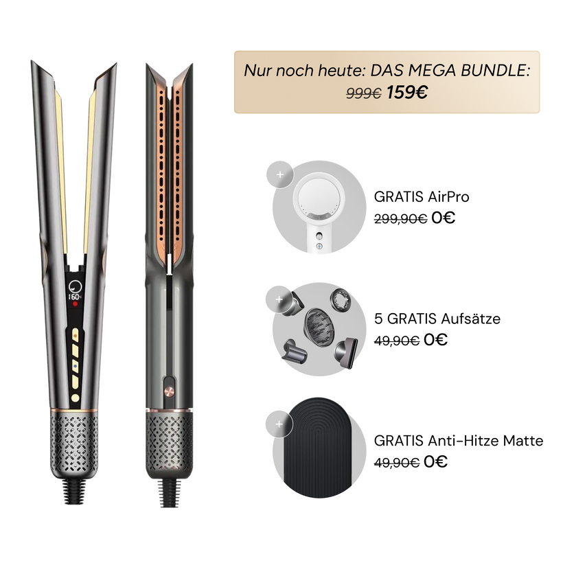 AirStraight 2in1 Glatt- & Föhnstyler